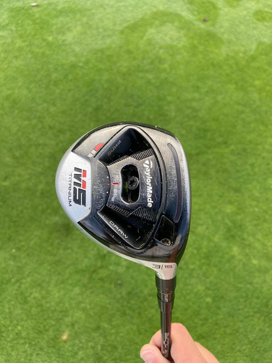 Bois 3 Taylormade M5 titanium 15°